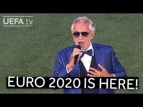 Andrea Bocelli launches EURO 2020!