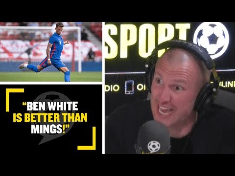 "BEN WHITE IS BETTER THAN MINGS!" Adam & Gabby debate who should partner John Stones for England!