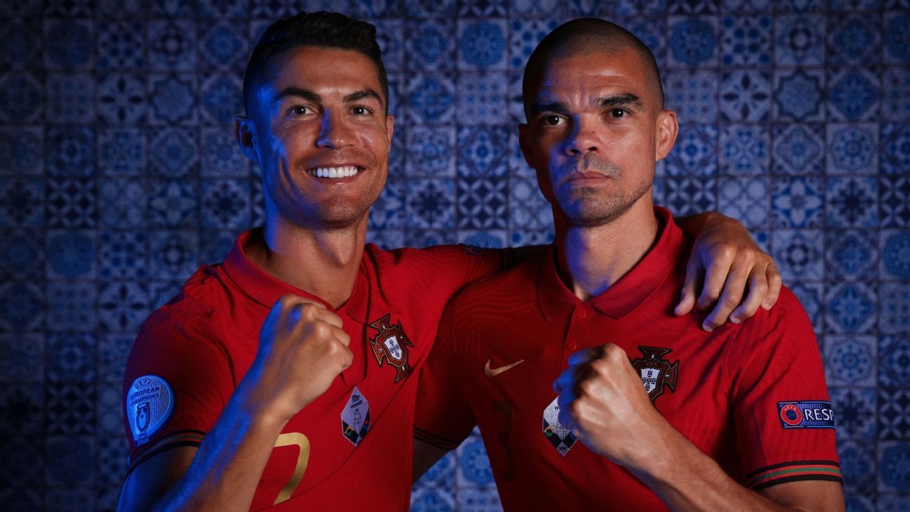 Ronaldo, Mbappe, Kane, Lukaku have fun with official Euro 2020 portraits