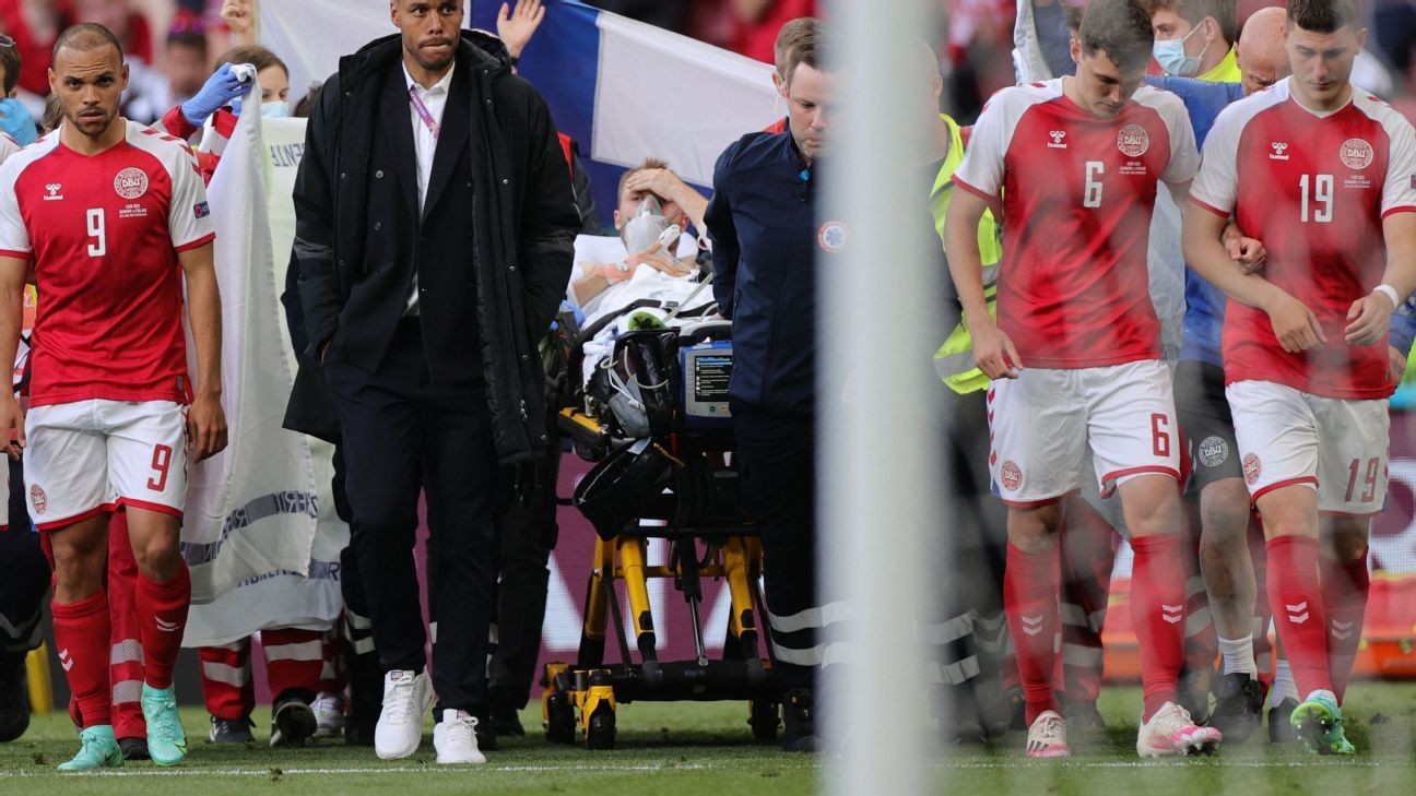 Denmark critical of UEFA over Eriksen collapse