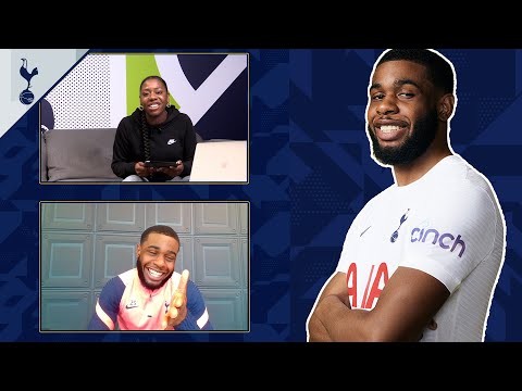 How does it feel to get hit by Harry Kane’s shots in training? | JAPHET TANGANGA Q & A!