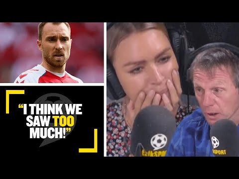 "I THINK WE SAW TOO MUCH!" Laura Woods & Stuart Pearce discuss the Christian Eriksen incident