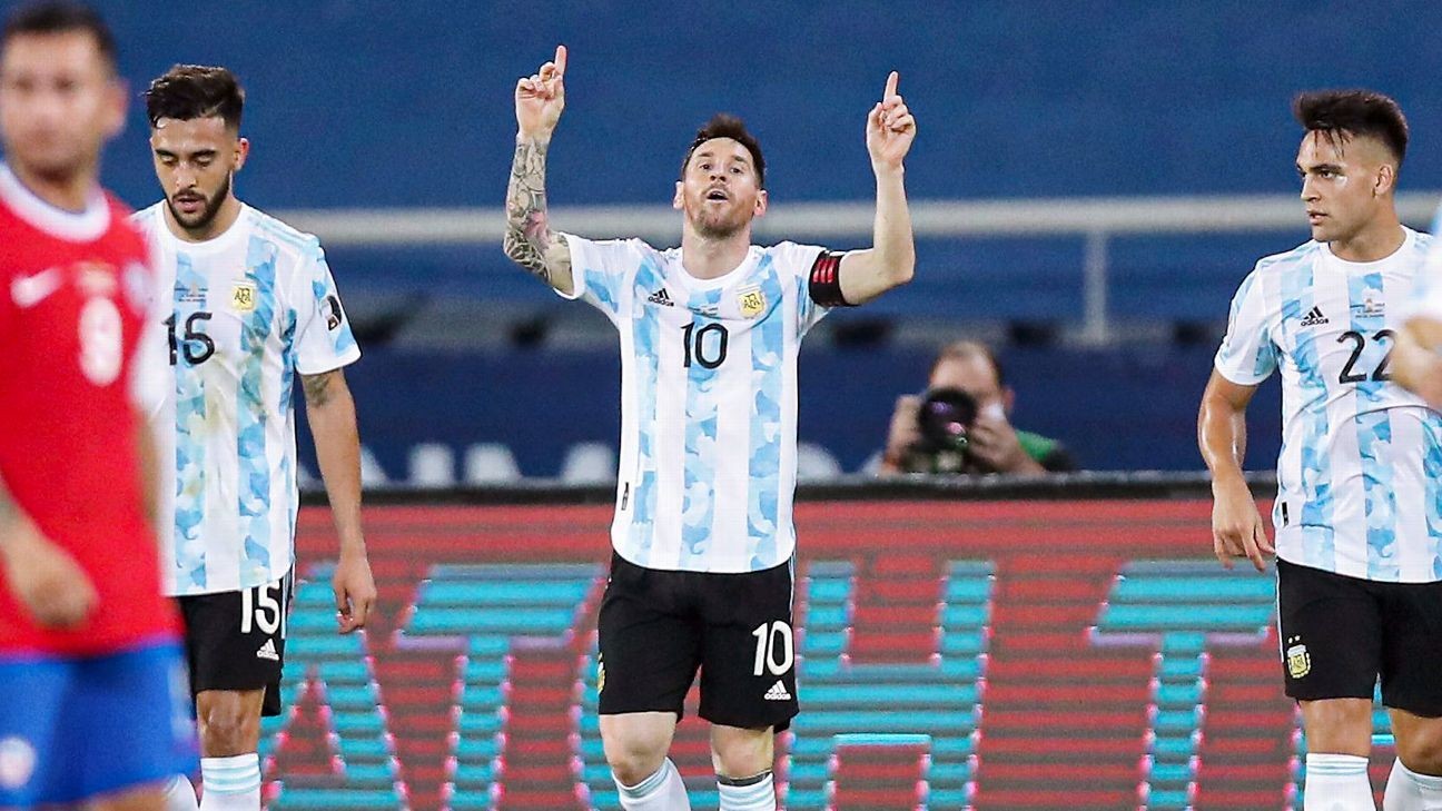 Messi scores stunner but Chile nab Copa draw