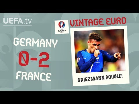 GERMANY 0-2 FRANCE, EURO 2016 | VINTAGE EURO