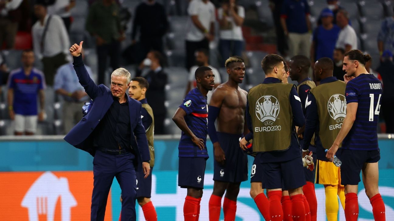 Midfield trio, Mbappe shine as 'efficient' France start Euro 2020 with tactical masterclass