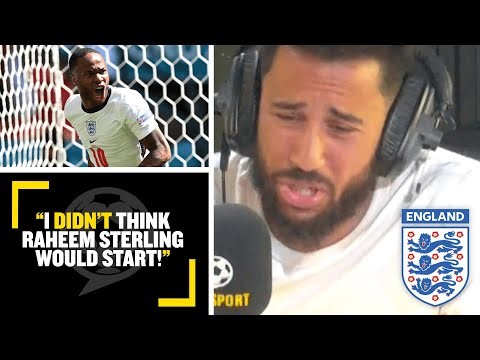 " I DIDN'T THINK STERLING WOULD START!" Andros Townsend was surprised to see sterling against #CRO