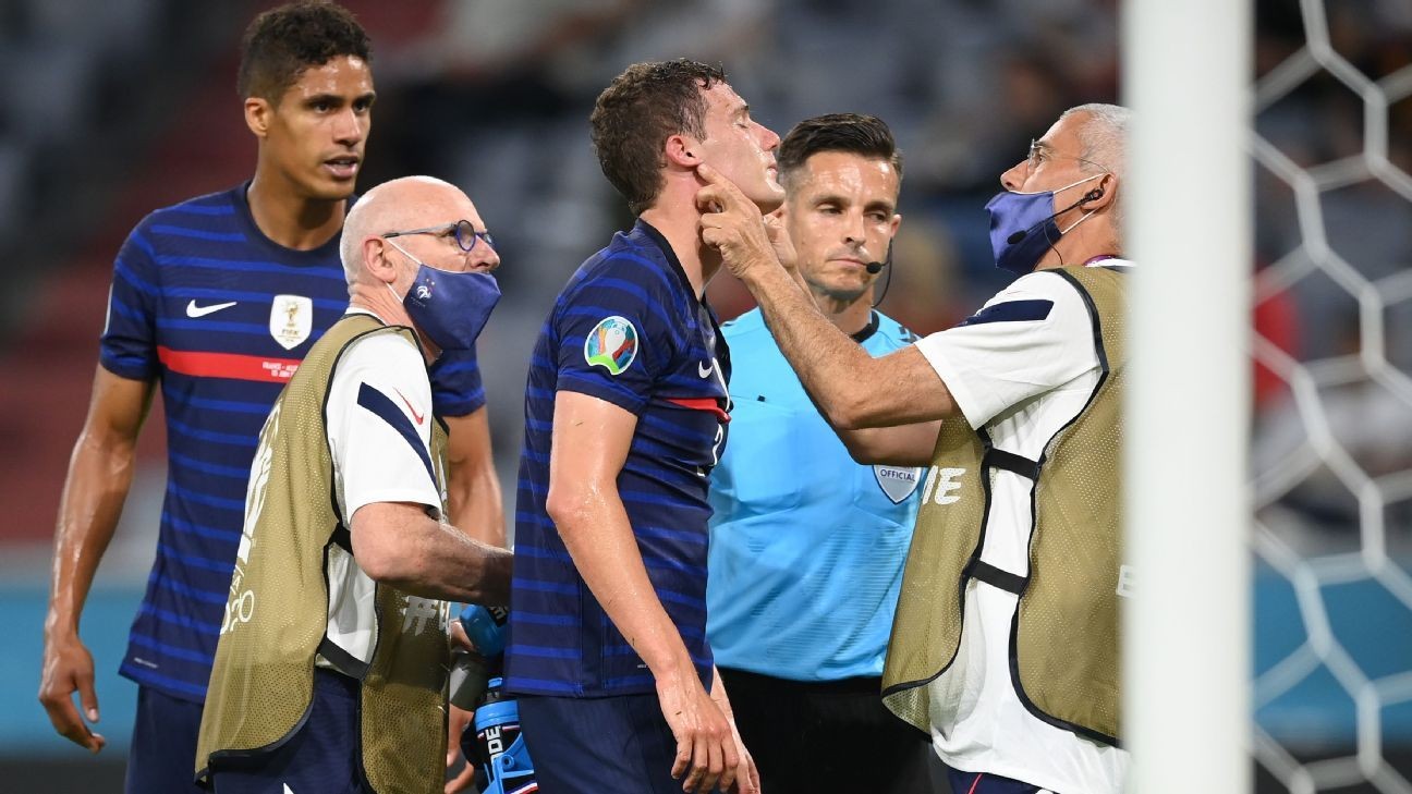 Sources: France followed protocol over Pavard