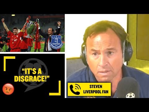 "IT'S A DISGRACE!" Liverpool fan Steven SLAMS Rafa Benitez for wanting to become Everton manager!