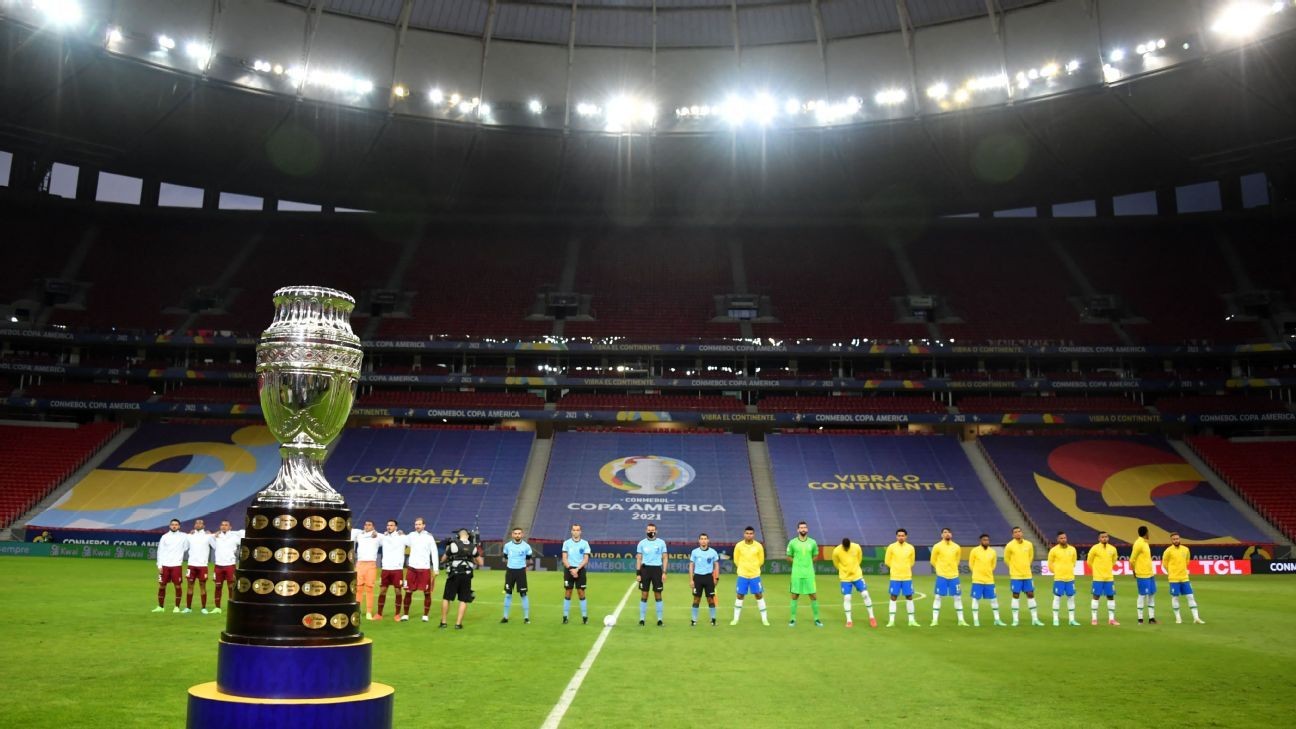 5 Copa America squads have at least 1 COVID case