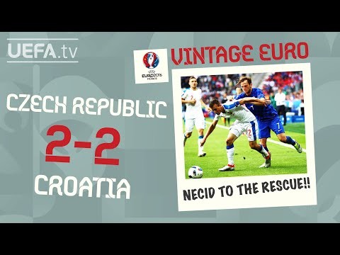 CZECH REPUBLIC 2-2 CROATIA, EURO 2016 | VINTAGE EURO