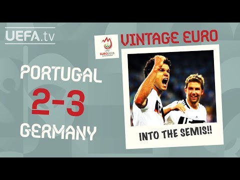 PORTUGAL 2-3 GERMANY, EURO 2008 | VINTAGE EURO