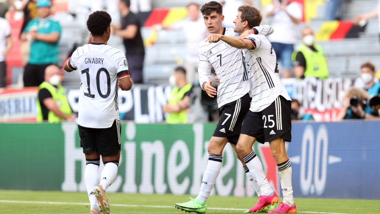 Germany beat Portugal in six-goal thriller