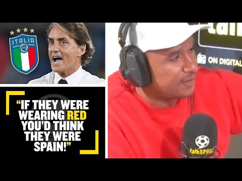 "YOU'D THINK THEY WERE SPAIN!" Gabby Agbonlahor says Italy remind him of Iniesta and Xavi era Spain