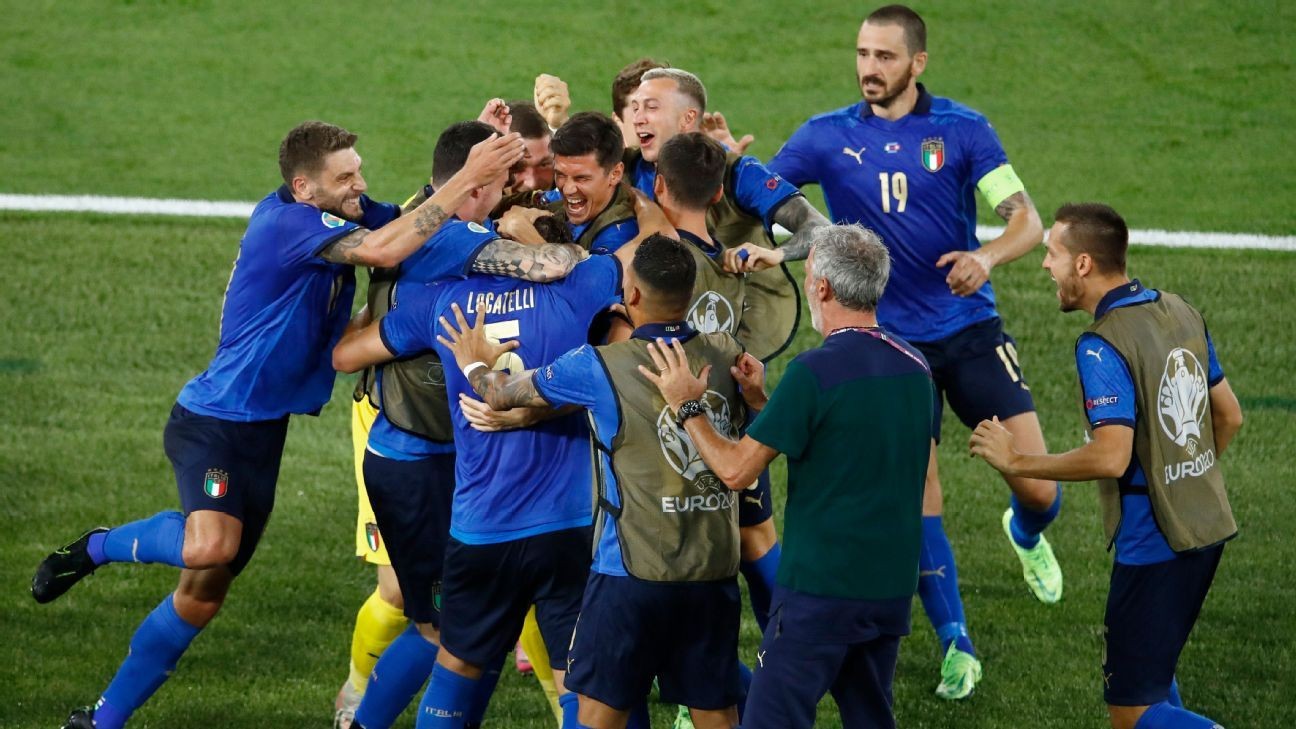 Euro 2020 lessons so far: Italy brilliant; England, France not so much