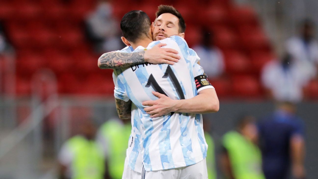 Argentina beats Paraguay as Messi equals record
