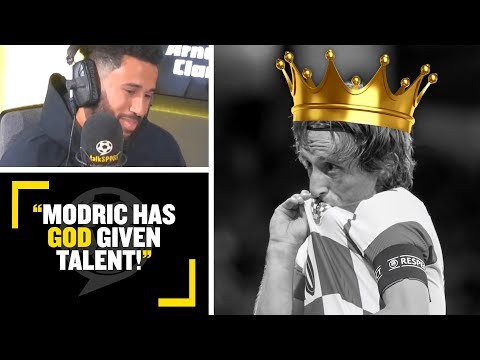 "MODRIC HAS GOD GIVEN TALENT!"? Andros Townsend reveals all about Croatia star Luka Modric...