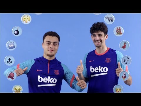 ? BARÇA EMOJIS with DEST & TRINCAO