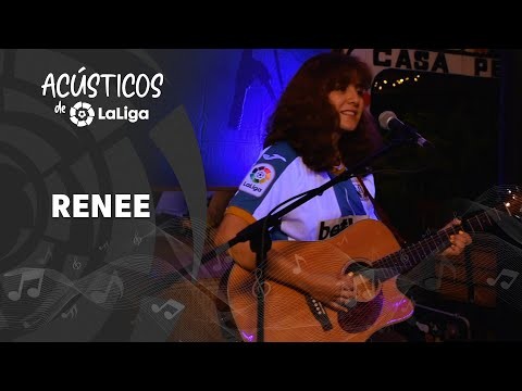 Renee en los Acústicos de LaLiga