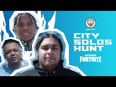 Play Fortnite for Manchester City!! | City Solos Hunt