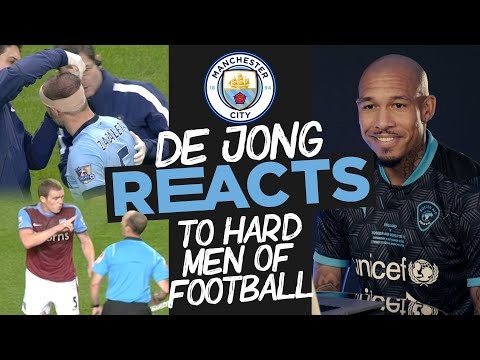 NIGEL DE JONG REACTS! | MAN CITY HARDMEN | Zabaleta, Ruben Dias, Kolarov and More...