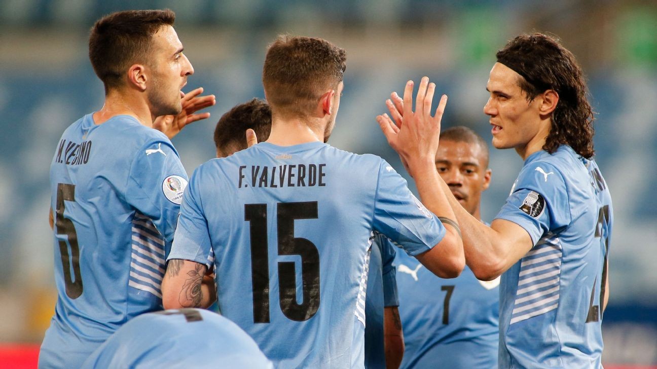 Cavani stars for Uruguay; Tite a victim of his own success for Brazil