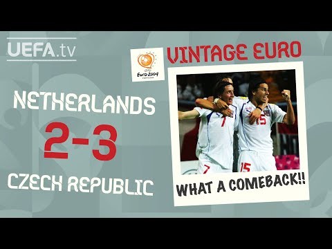 NETHERLANDS 2-3 CZECH REPUBLIC, EURO 2004 | VINTAGE EURO