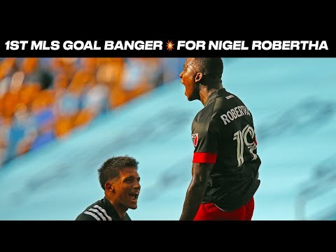 Nigel Robertha scores a banger for his first MLS goal!