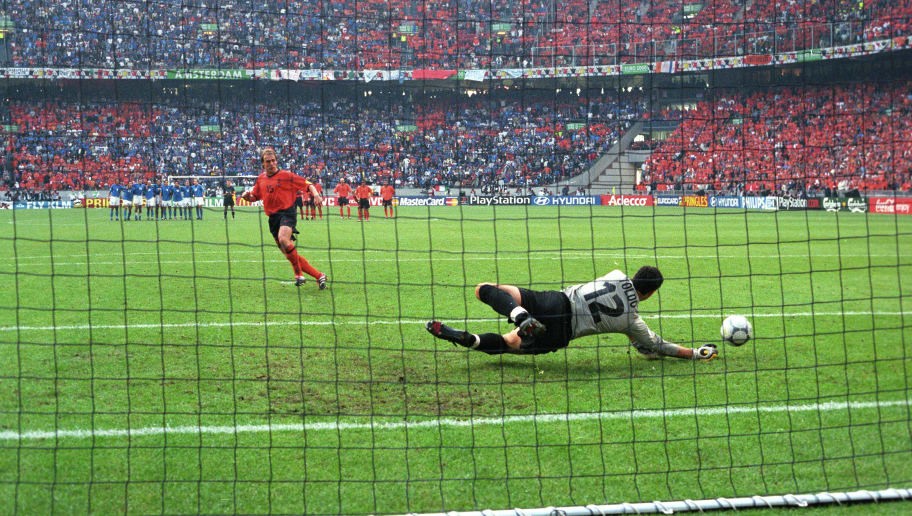 The story of Italy's penalty shootout win over Netherlands at Euro 2000