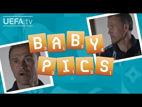 Can LUIS ENRIQUE recognize his SPAIN players from their baby photos?