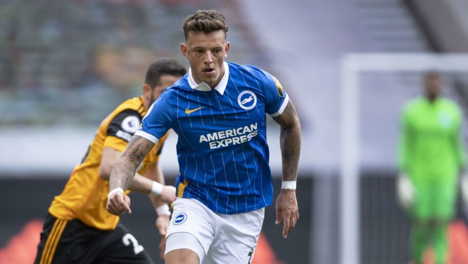Everton challenge Arsenal for £50m signing of Brighton's Ben White