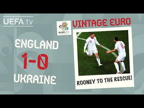 ENGLAND 1-0 UKRAINE, EURO 2012 | VINTAGE EURO