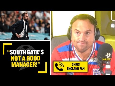 "SOUTHGATE'S NOT A GOOD MANAGER!" Man United fan Chris blames Gareth Southgate for England's loss!