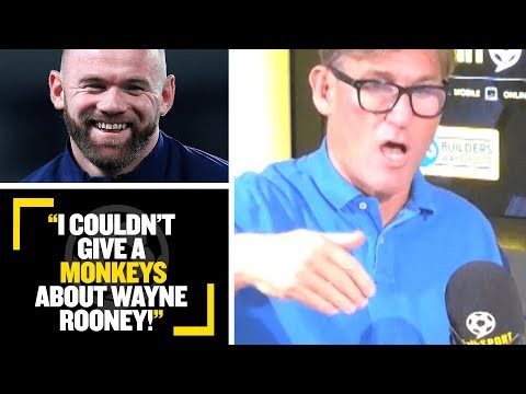 "I COULDN'T GIVE A MONKEYS!" ? Simon Jordan says he doesn't care about Derby manager Wayne Rooney