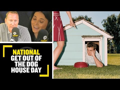 NATIONAL GET OUT OF THE DOG HOUSE DAY? | Ray Parlour & Natalie Sawyer share their tips...