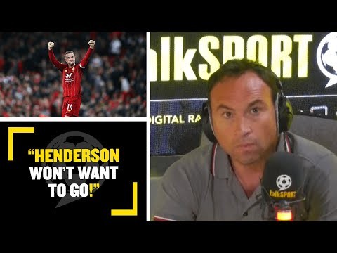 "HENDERSON WON'T WANT TO GO!" Jason Cundy feels Jordan Henderson won't want to leave Anfield soon!