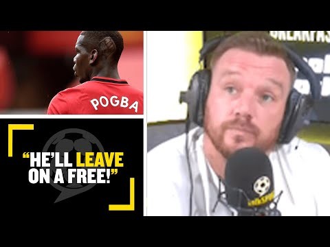 "HE'LL LEAVE ON A FREE!" Jamie O'Hara says Paul Pogba will leave Manchester United