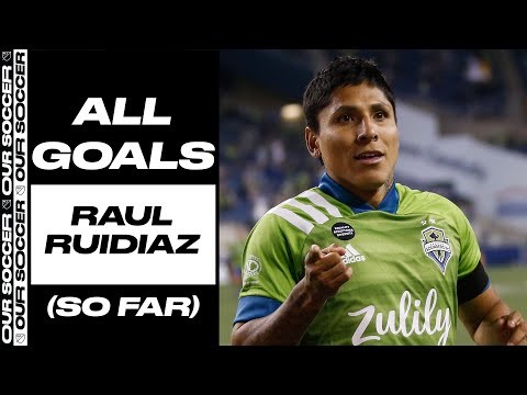 All of Raul Ruidiaz Seattle Goals in 2021.. So Far