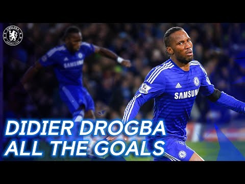 Every Didier Drogba Chelsea Goal | Legend, Icon, Winner