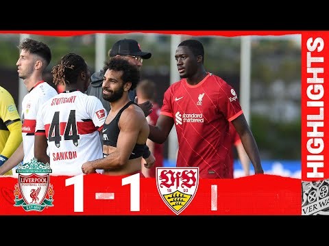 Highlights: Liverpool 1-1 VfB Stuttgart | Mane nets on Konate's Reds debut