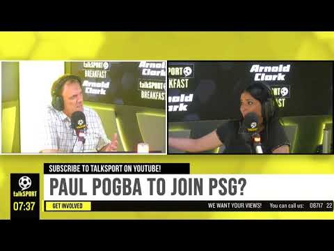 IS PAUL POGBA MOVING TO PSG? Tony Cascarino & Natalie Sawyer discuss the latest Pogba transfer news