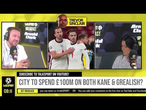 "CITY DON'T BREAK RECORDS!" Trevor Sinclair says Man City WON'T spend £100m on Kane or Grealish