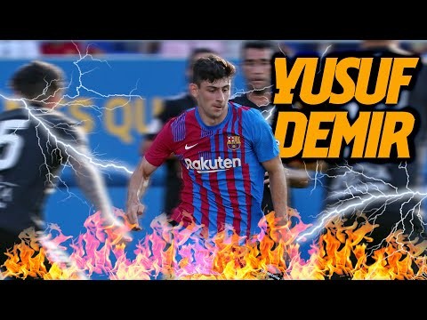 YUSUF DEMIR ?SHINED? in his FIRST MATCH as a BARÇA PLAYER (BARÇA 4-0 NÀSTIC)