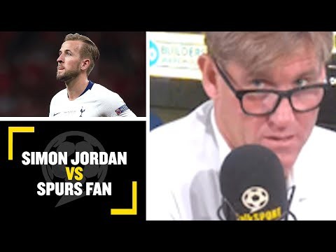 SIMON JORDAN VS SPURS FAN? Simon Jordan takes on Tottenham fan Lee after Harry Kane rumours surface