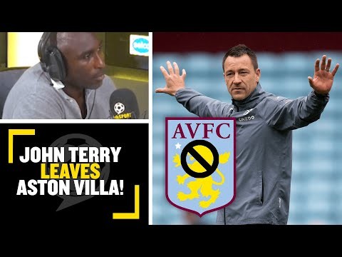 JOHN TERRY LEAVES ASTON VILLA?? Sol Campbell reacts to the news of John Terry leaving #AVFC