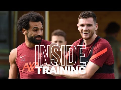 Inside Training: Counter-attack session as Robertson & Jota return