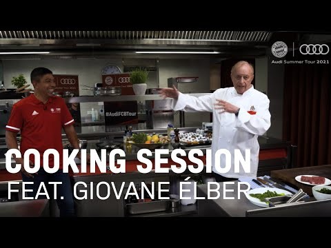 FC Bayern Cooking Session with Giovane Élber