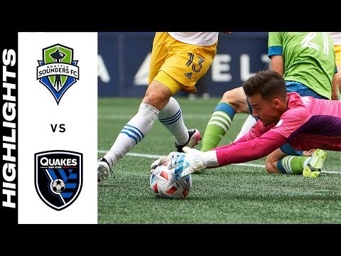 HIGHLIGHTS: Seattle Sounders FC vs. San Jose Earthquakes | July 31, 2021