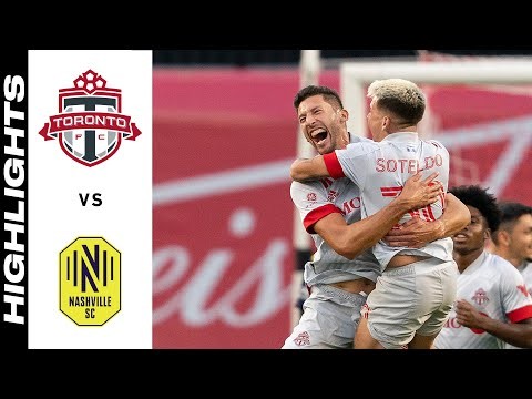 HIGHLIGHTS: Toronto FC vs. Nashville SC | August 01, 2021