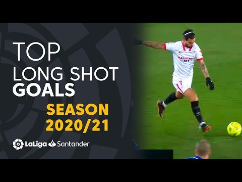 TOP 10 GOLES DE LARGA DISTANCIA LaLiga Santander 2020/2021