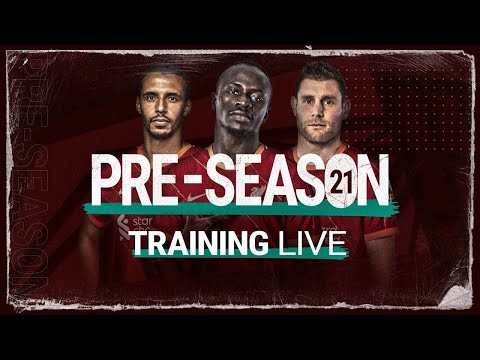 Live Training: Liverpool prepare for Bologna in Evian